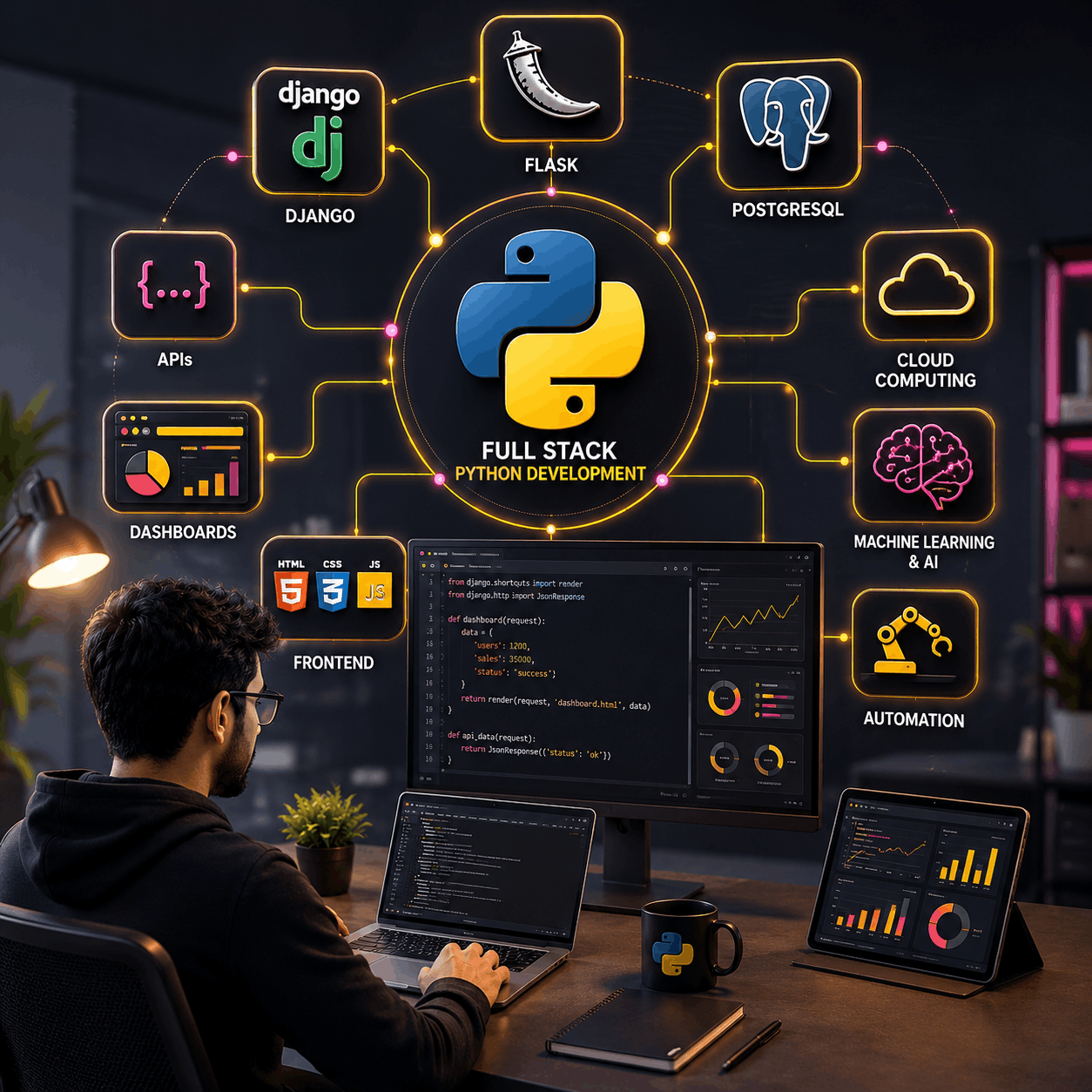 Students Internship Python